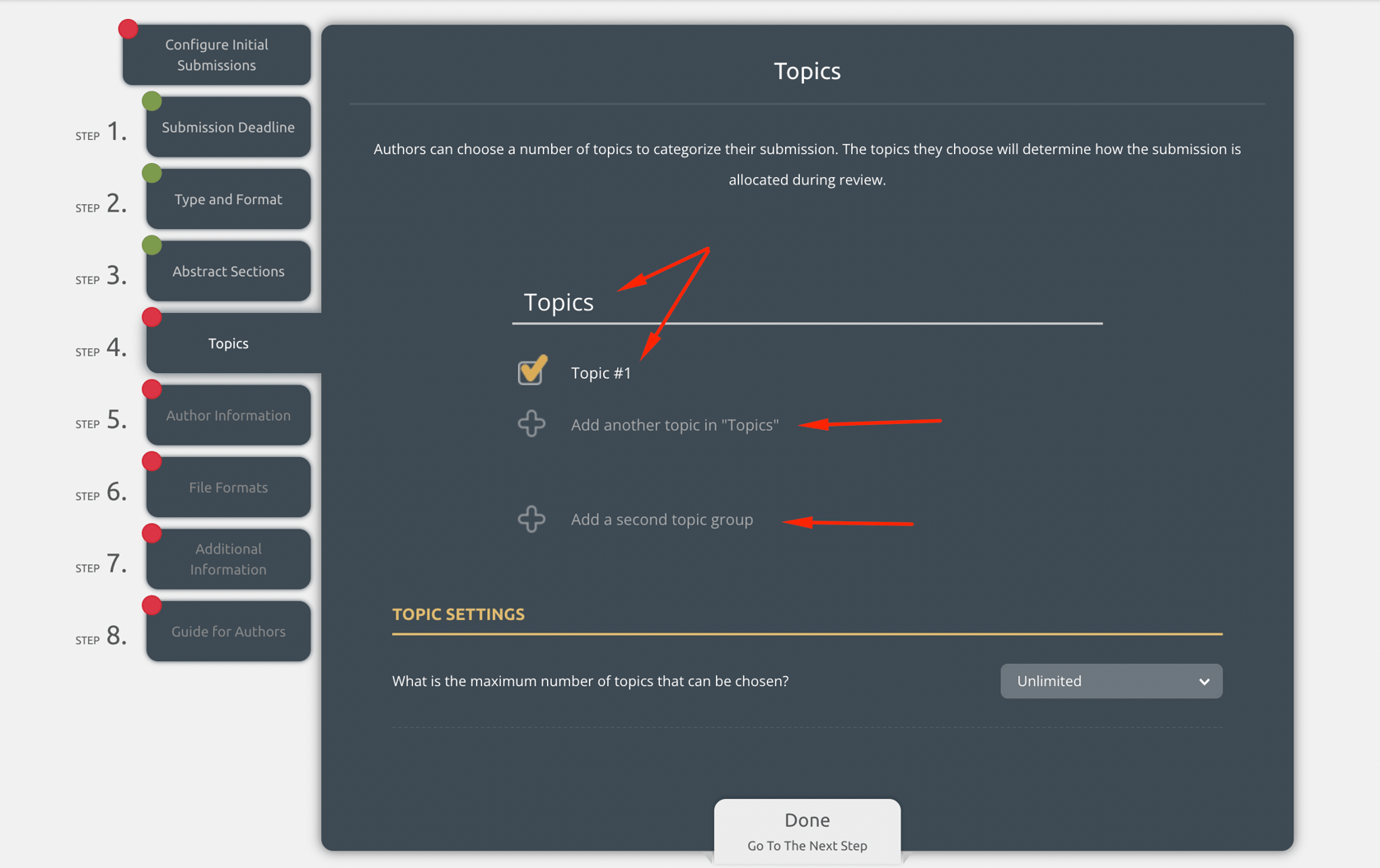 Topic You Adding topics