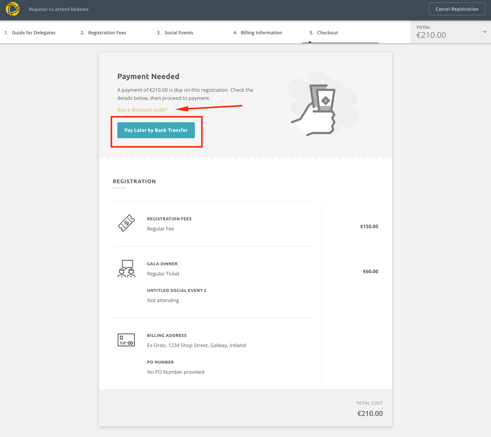 Register For The Conference
